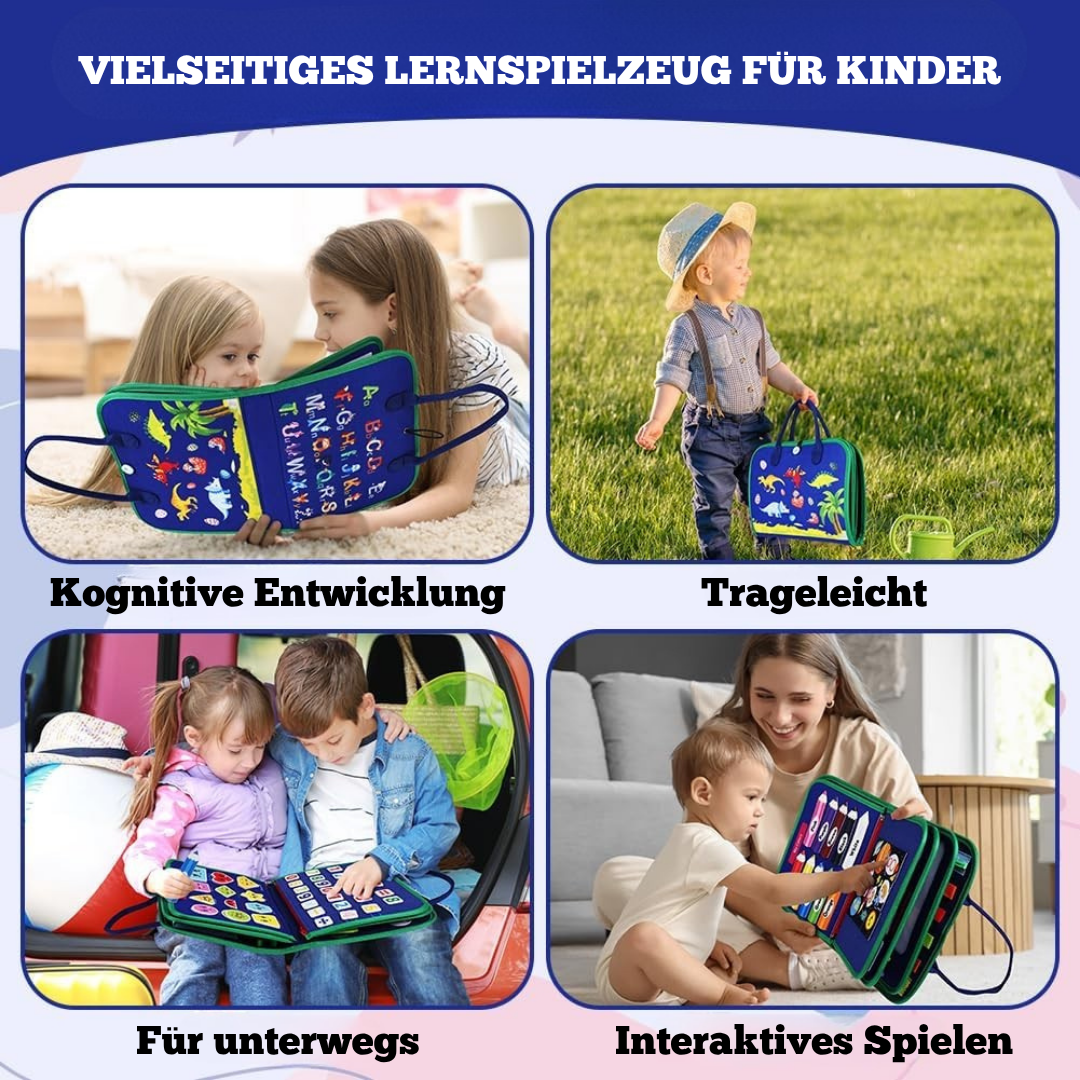 Montessori Busy Board – Lernspielzeug zur Förderung von Feinmotorik