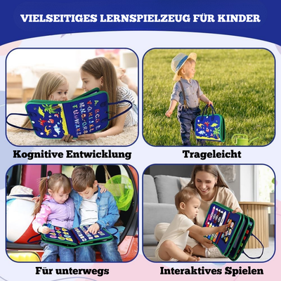 Montessori Busy Board – Lernspielzeug zur Förderung von Feinmotorik