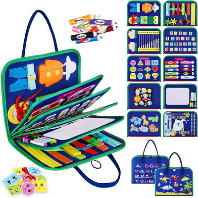 Montessori Busy Board – Lernspielzeug zur Förderung von Feinmotorik