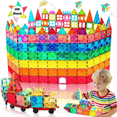 Magnetische Bausteine – Montessori Lernspielzeug für kreative Konstruktionen