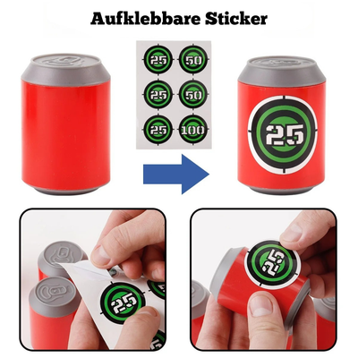 Wurfspiel für Motorik – Montessori Lernspielzeug für Kinder ab 3 Jahren