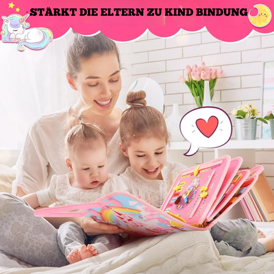 Aktivitätenboard 7-in-1 für Motorik – Montessori Lernspielzeug für 1-4 Jahre