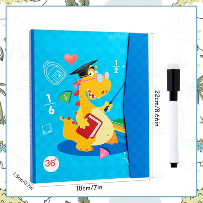 Magnetisches Bruchspielzeug – Montessori Lernspielzeug für 3-Jährige