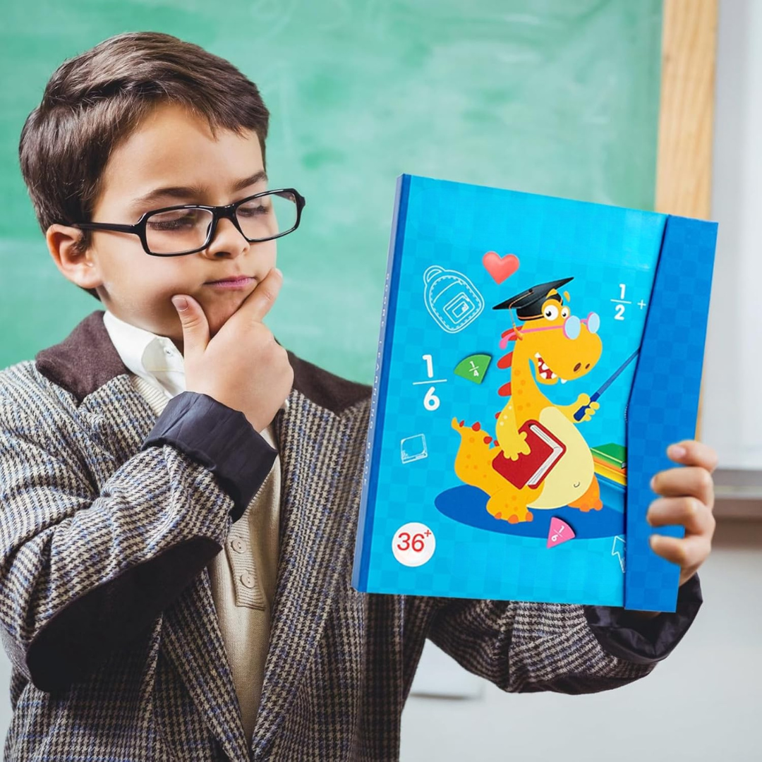 Magnetisches Bruchspielzeug – Montessori Lernspielzeug für 3-Jährige