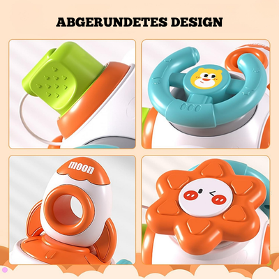 Montessori Busy Board Würfel – 10-in-1 Motorikspielzeug für Kleinkinder ab 18 Monaten