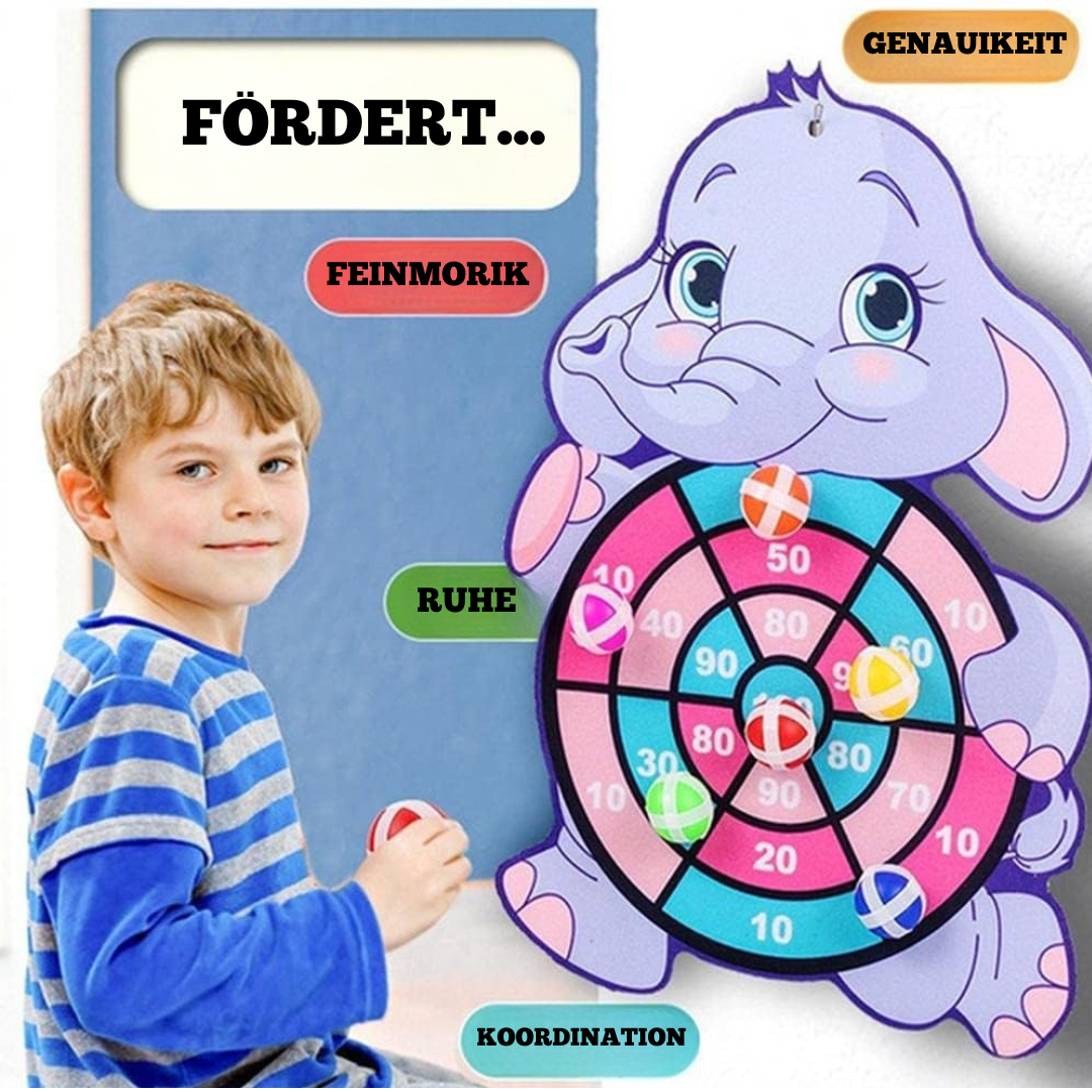 Interaktives Dart Board – Montessori Lernspielzeug für 2 bis 4-Jährige