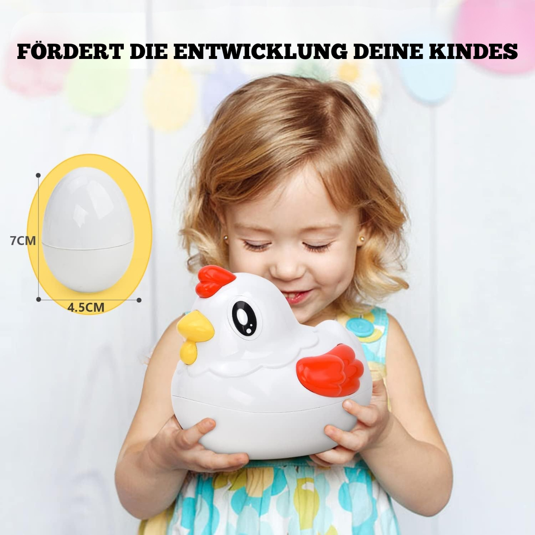 Bunter Eier Sortierer – Montessori Lernspielzeug für 2-Jährige