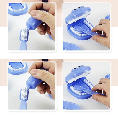 Montessori Zahnarztset Set 9-teilig – Kreativität und Rollenspiele für 3 Jahre