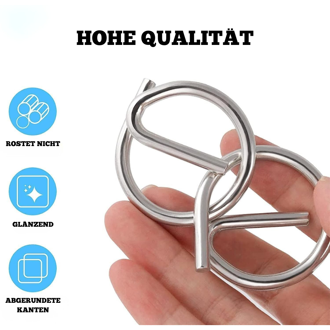 Metallpuzzle für Kinder – Montessori Denksport Spielzeug