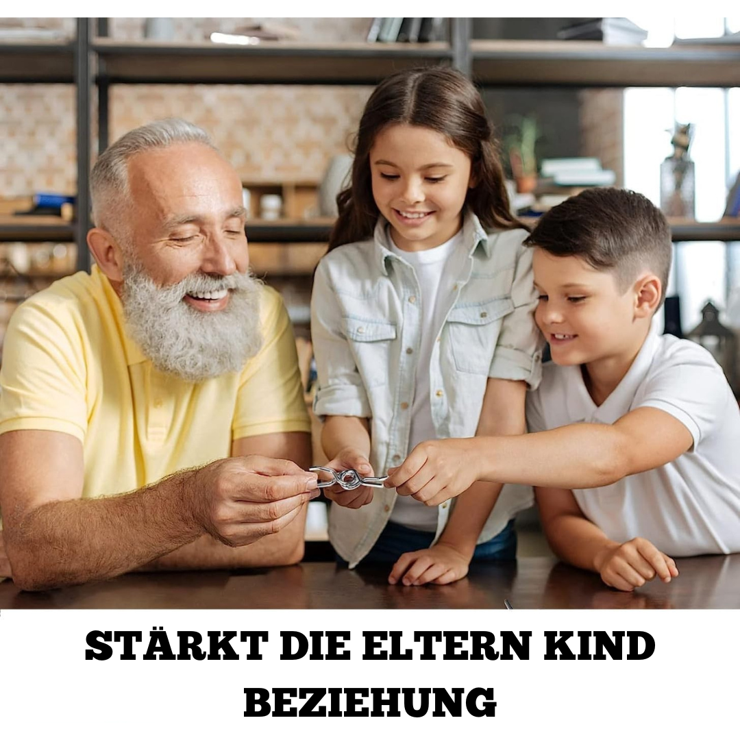 Metallpuzzle für Kinder – Montessori Denksport Spielzeug