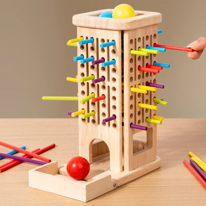 3-in-1 Holzspielzeug für Arithmetik – Interaktives Montessori Spielzeug zur Förderung von frühen mathematischen Fähigkeiten ab 3 Jahren 1