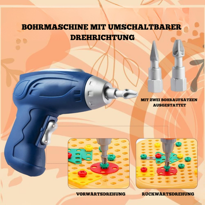 Bären Spielzeugkiste für kleine Handwerker – Montessori Kreativspielzeug