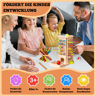 3-in-1 Holzspielzeug Arithmetik – Montessori Lernspielzeug für Kinder