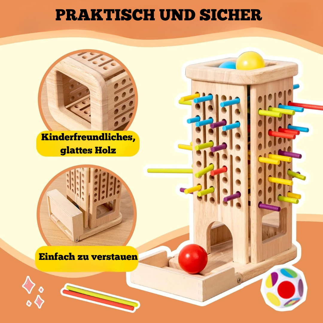 3-in-1 Holzspielzeug Arithmetik – Montessori Lernspielzeug für Kinder