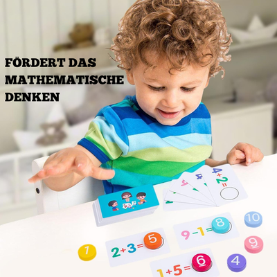 Mathematikspielzeug Zahlenerkennung – Montessori Lernmaterial für Kinder