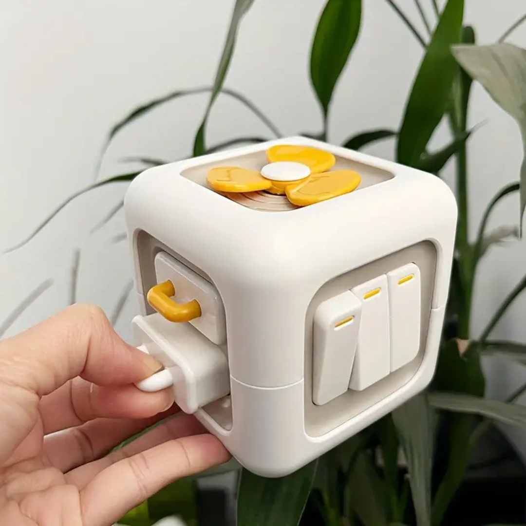 Sensorisches Besetztbrett – Montessori Lernspielzeug 6-in-1 für Kinder ab 1 Jahr