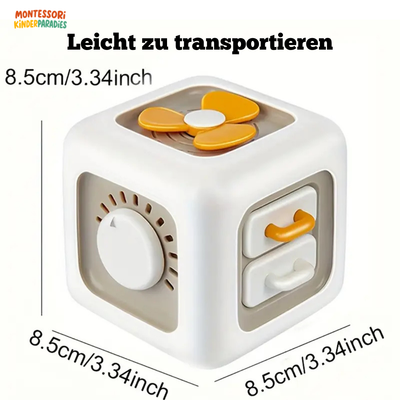 Sensorisches Besetztbrett – Montessori Lernspielzeug 6-in-1 für Kinder ab 1 Jahr