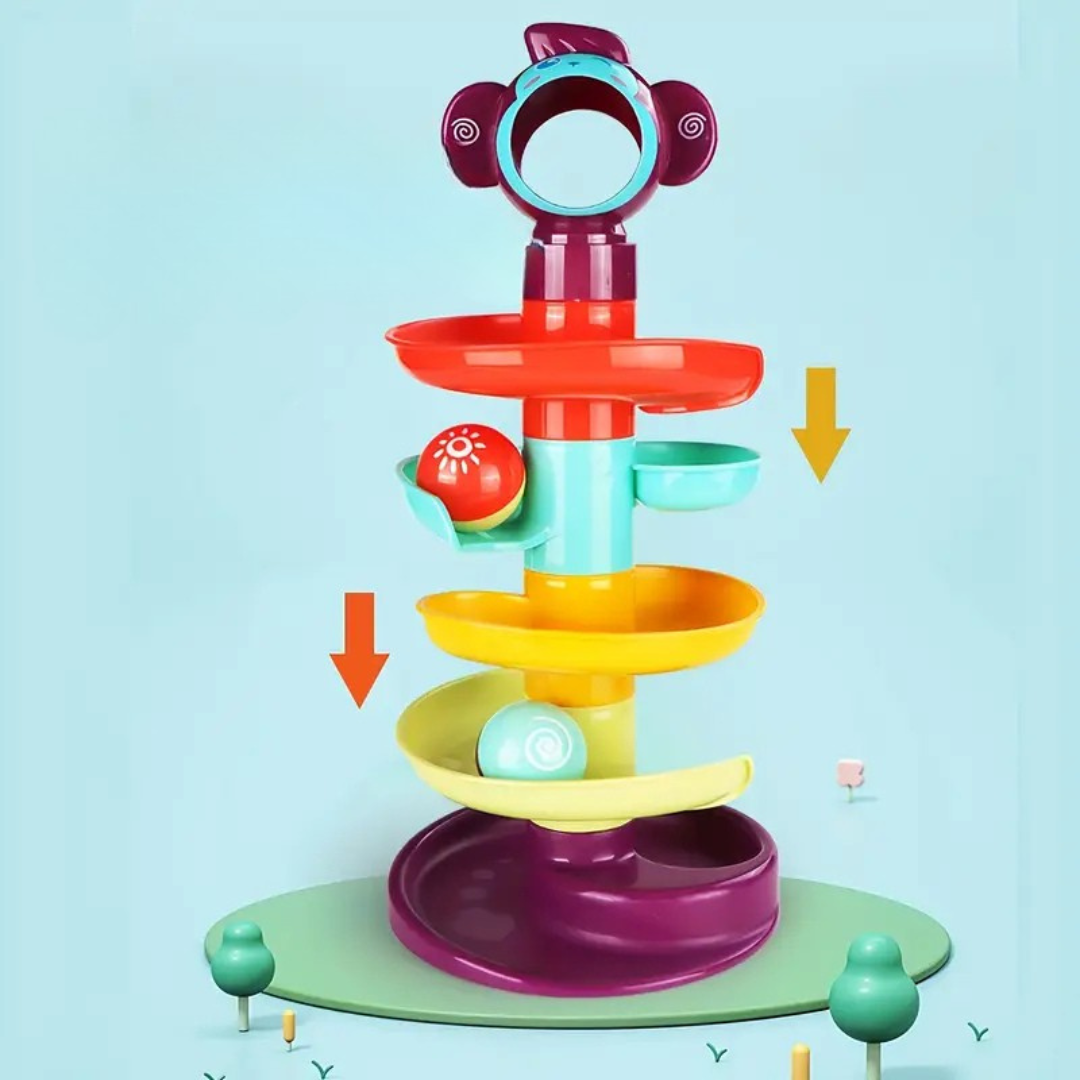 Montessori Rollball Spielzeug – Motorikspielzeug für 1-3 Jahre