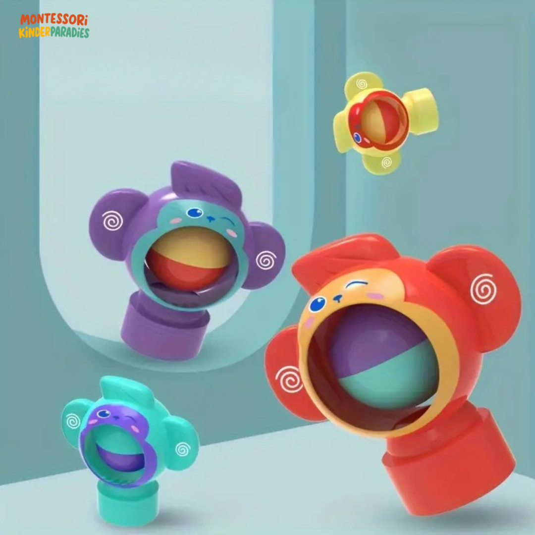 Montessori Rollball Spielzeug – Motorikspielzeug für 1-3 Jahre