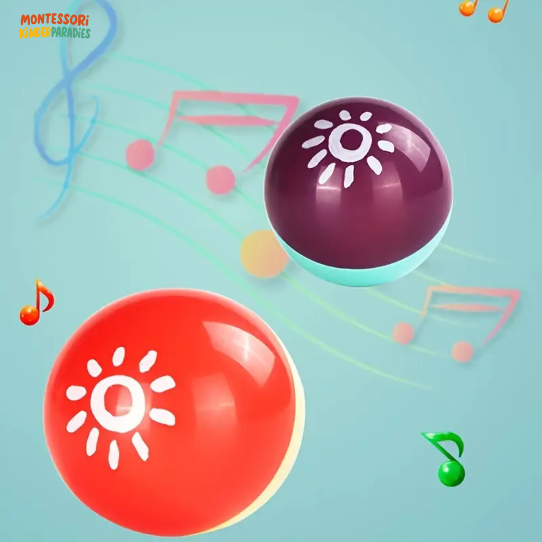 Montessori Rollball Spielzeug – Motorikspielzeug für 1-3 Jahre