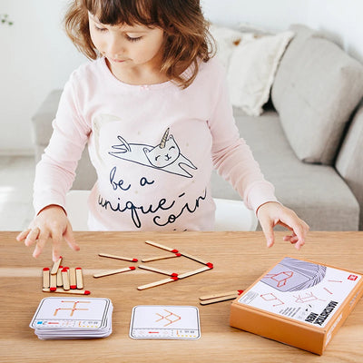 Kreatives Denk-Match-Puzzle für Kinder – Logisches Denkspiel zur Förderung der Konzentration, 20 Teile, Umweltfreundlicher Kunststoff, Bunt 3