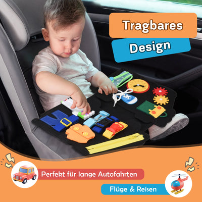 Montessori Busy Board für Kleinkinder – Motorikspielzeug für 1-4 Jahre 5