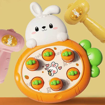 Montessori Klopfspielsatz aus Holz für Kleinkinder ab 2 Jahren – Pädagogisches Spielzeug mit Hammer und Tiermotiven 6