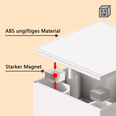 Montessori Magnetische Bausteine Set für Kinder ab 3 Jahren – 100/200/300 Teile, Robuste Qualität, Fördert Kreativität und Motorik 1