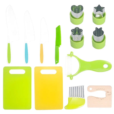 Sicheres Kinder Küchen Set mit Ergonomischen Kochwerkzeugen – Ungiftige Materialien für kleine Gourmetköche ab 3 Jahren 5